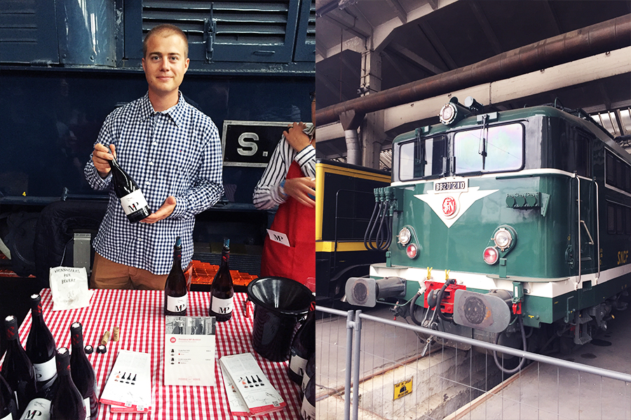 MP Berthier à la Foire aux vins